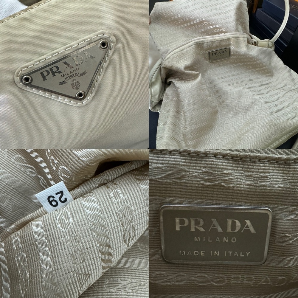 Authentic Prada Nylon Shoulder Bag Made in Italy Serial # 29 - Picture 16 of 16